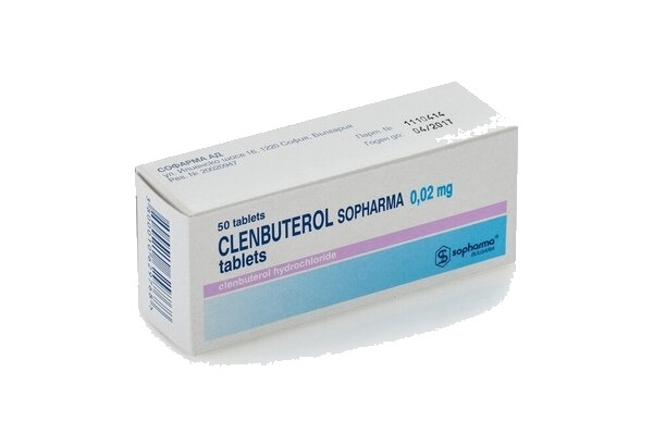 Clenbuterol Sopharma 0.02mg ( weight loss pills ) - 18143