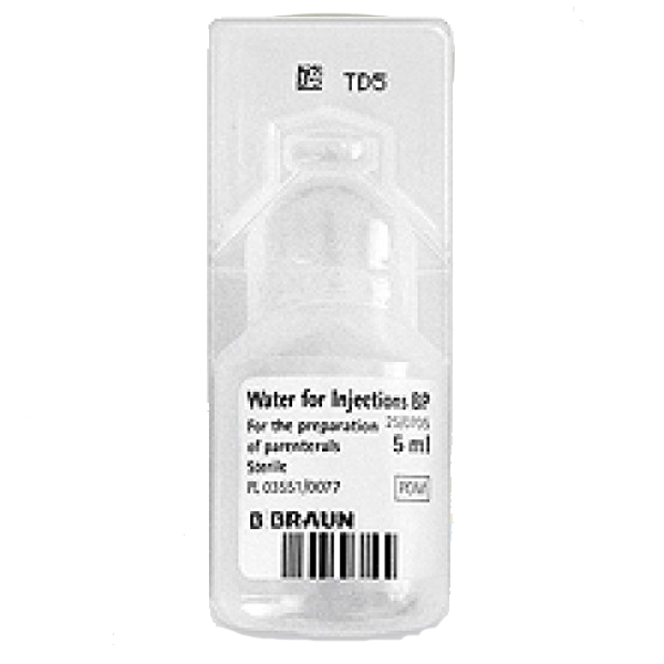 5ML STERILE WATER PLASTIC AMPOULES